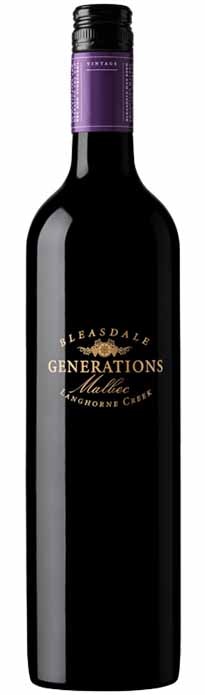 Bleasdale Vineyards Generations Langhorne Creek Malbec