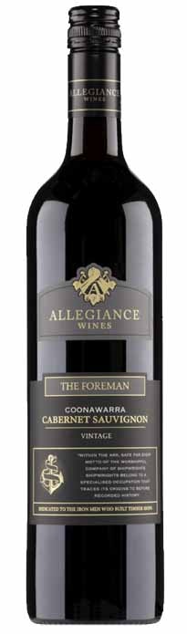 Allegiance Wines 'The Foreman' Coonawarra Cabernet Sauvignon
