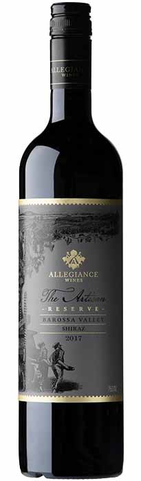 Allegiance Wines The Artisan Reserve Barossa Valley Shiraz