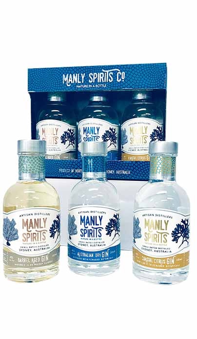 Manly Spirits 3 x 200ml Gin Tasting Pack
