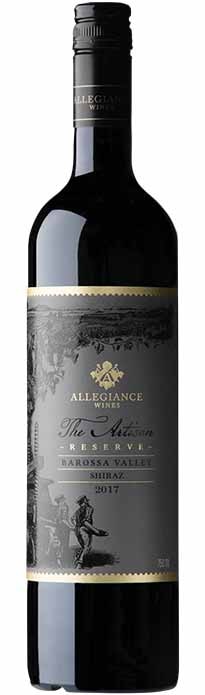 Allegiance Wines The Artisan Reserve McLaren Vale Shiraz